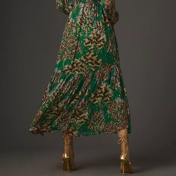 Odetta Ruffled V-Neck Dress - Picture 8 of 9